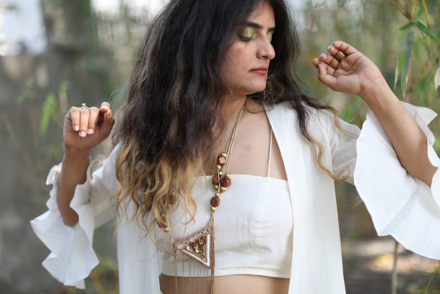 White RESORT CO-ORD SET