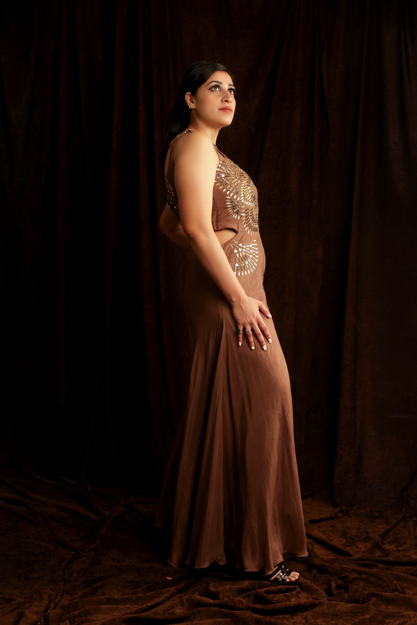 Champagne Gold Jump Suit