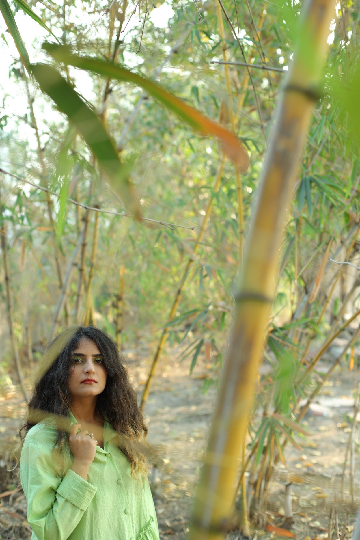 MINT SHIRT DRESS
