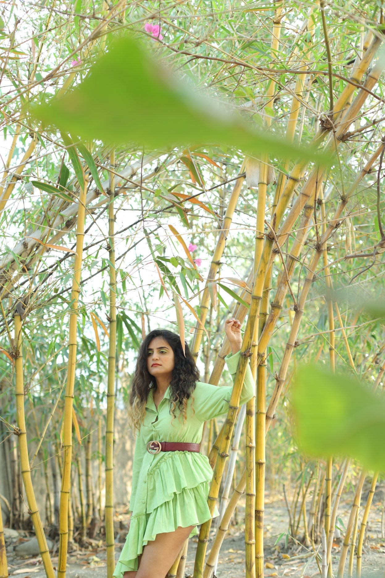 MINT SHIRT DRESS