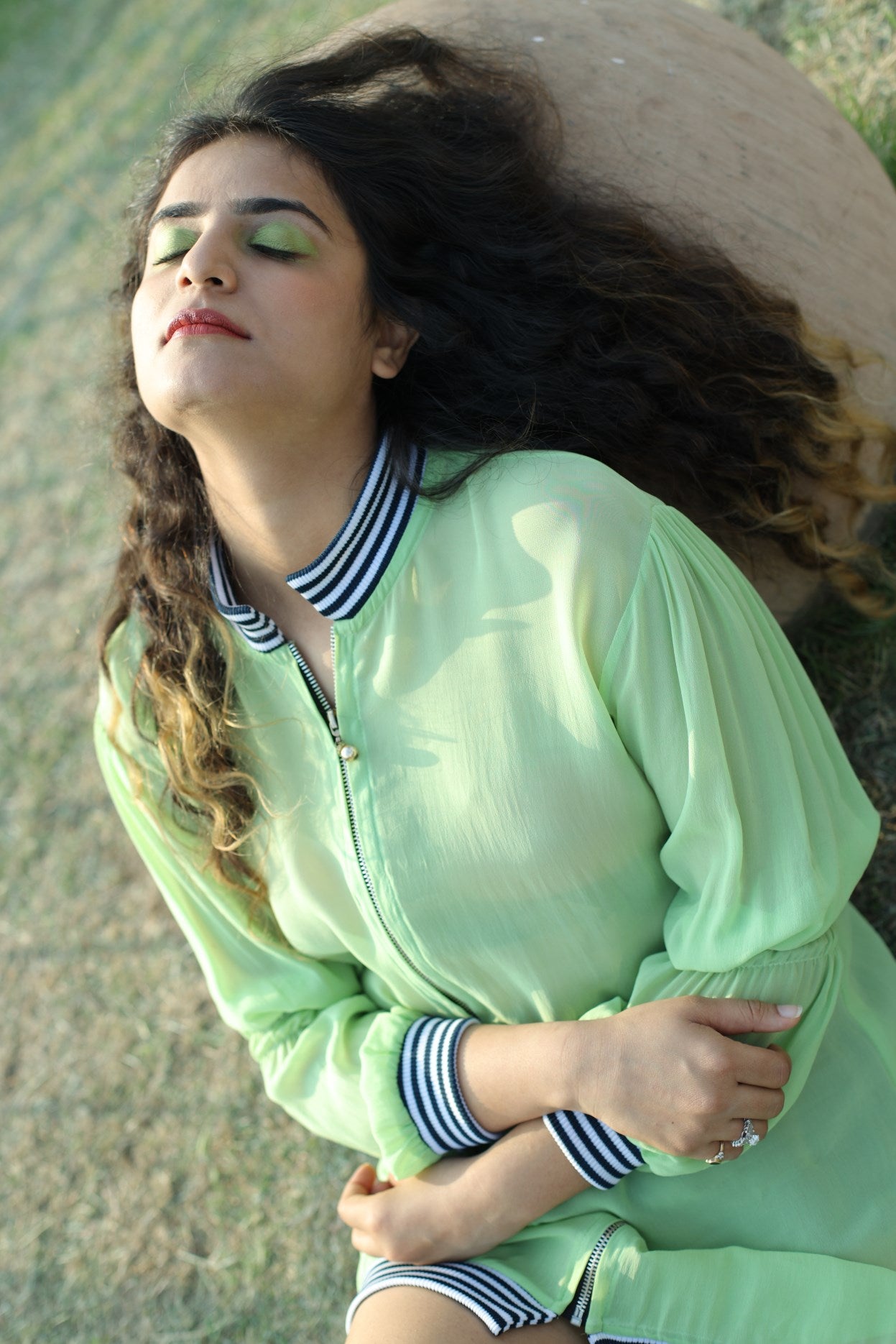 MINT JACKET DRESS