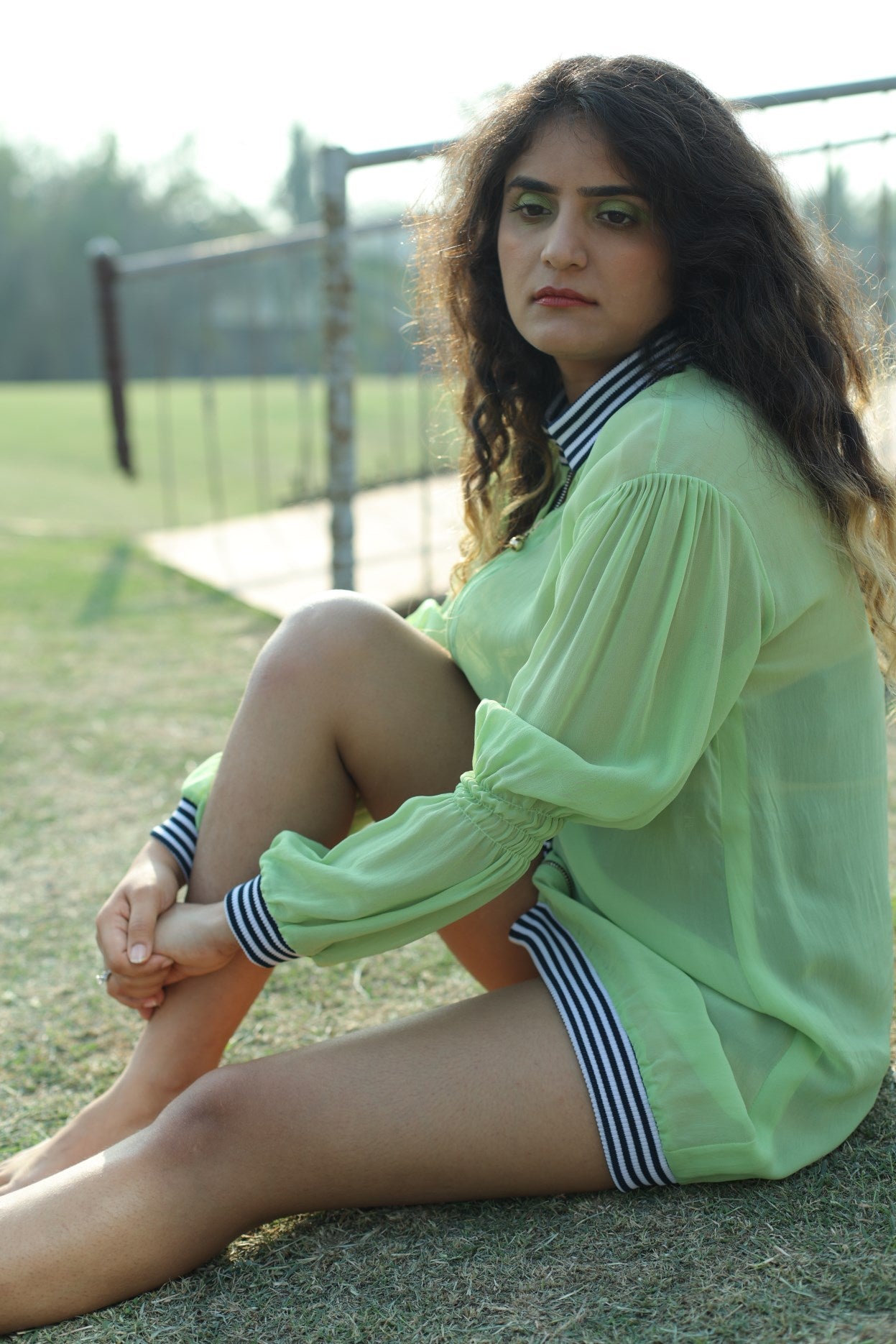 MINT JACKET DRESS